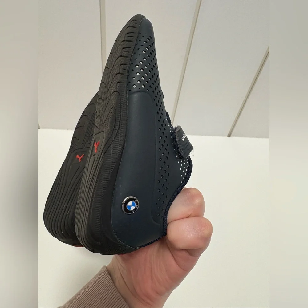 BMW Puma Kids' Motorsport Sneakers - Dark Blue - Picture 14 of 16
